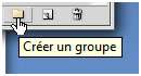 créer un groupe de calque
